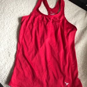Light athletic tank top.